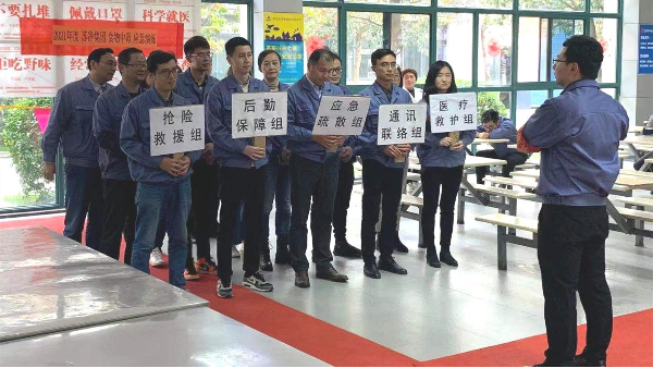 防微杜漸，蘇凈集團(tuán)開展食物中毒應(yīng)急救援演練