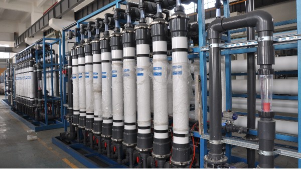 某工業區污水處理廠超濾膜案例